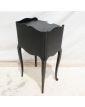 Black Patina 3-Drawer Bedside Table
