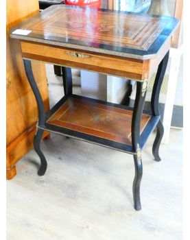Napoleon III Marquette 1-Drawer Work Table