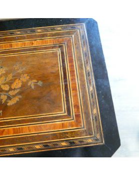 Napoleon III Marquette 1-Drawer Work Table