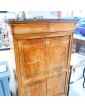 Secretary 1 Drawer 1 Flap 2 Doors 19th Century Elm Burl