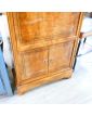 Secretary 1 Drawer 1 Flap 2 Doors 19th Century Elm Burl