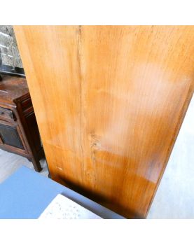 Secretary 1 Drawer 1 Flap 2 Doors 19th Century Elm Burl