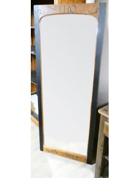 Miroir Patiné Noir