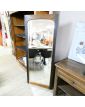 Black Patinated Mirror