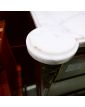 Secretary 1 flap 4 drawers White marble top