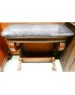 Louis Philippe Console with Black Marble Top