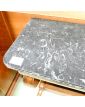Louis Philippe Console with Black Marble Top