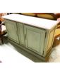 Small Green Patinated Sideboard