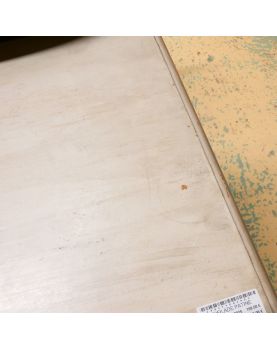 Small Green Patinated Sideboard
