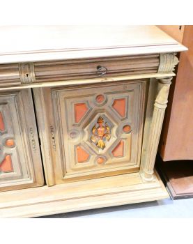 Low Sideboard 2 Doors 2 Drawers Refurbished