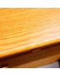Small 2-Door, 2-Drawer Chest of Drawers with Rattan Finish