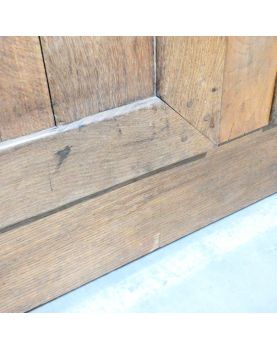 Oak Wardrobe with Key