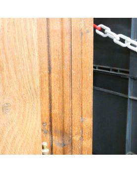 Oak Wardrobe with Key