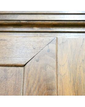 Oak Wardrobe with Key