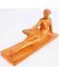 Femme en Terre Cuite Art Déco Signé MELANY