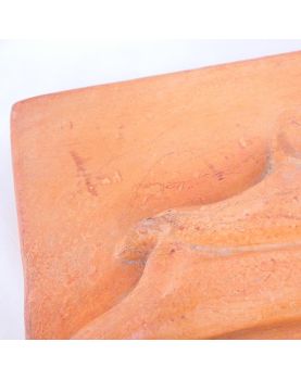 Femme en Terre Cuite Art Déco Signé MELANY