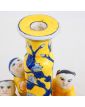Polychrome Asian Porcelain Candle Holder for Children