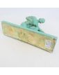 Art Deco Plaster Painted Green Woman with Flowers GREGORI