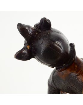 Large Subject Woman with Candlestick in Bronze 20th Century