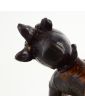 Large Subject Woman with Candlestick in Bronze 20th Century