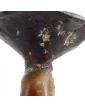 Large Subject Woman with Candlestick in Bronze 20th Century
