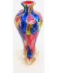 Large MURANO Style Vase Floral Decor