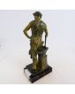 Regulates Work on Marble Base by Emile PICAULT