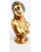 20th Century Bronze Bust of a Nude Woman