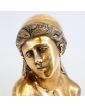 20th Century Bronze Bust of a Nude Woman