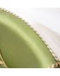 Fauteuil Art Déco Tapissé Vert
