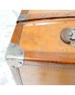 Antique Leather Cabin Trunk