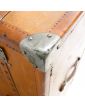 Antique Leather Cabin Trunk
