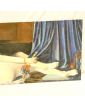 Grande Huile sur Toile Femme Allongée Dénudée