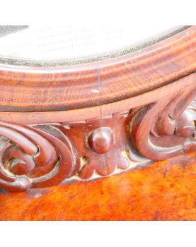 Miroir de Coiffeuse en Acajou