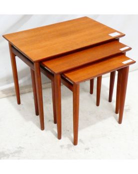 Série de 3 Tables Gigognes Style Scandinave