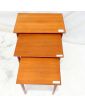 Série de 3 Tables Gigognes Style Scandinave