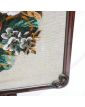 Floral Tapestry Tripod Fireplace Screen