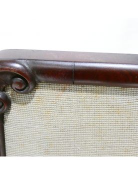 Floral Tapestry Tripod Fireplace Screen