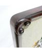 Floral Tapestry Tripod Fireplace Screen