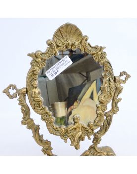Psyché Rococo en Laiton