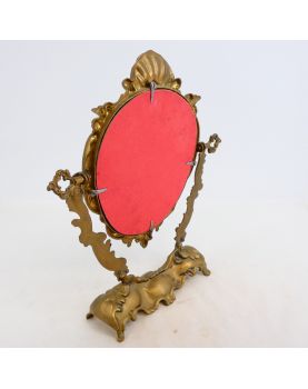 Psyché Rococo en Laiton