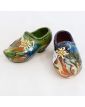 Pair of Glazed Earthenware Clogs