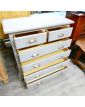Grey 6-Drawer Chest of Drawers