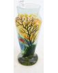 Vase Émaillé Décor Église dans le Goût de LEGRAS