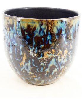 Cache Pot en Céramique Irisée