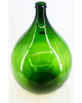 Grande Dame Jeanne en Verre Vert