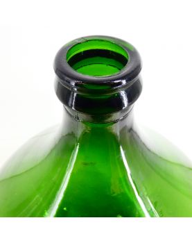 Grande Dame Jeanne en Verre Vert