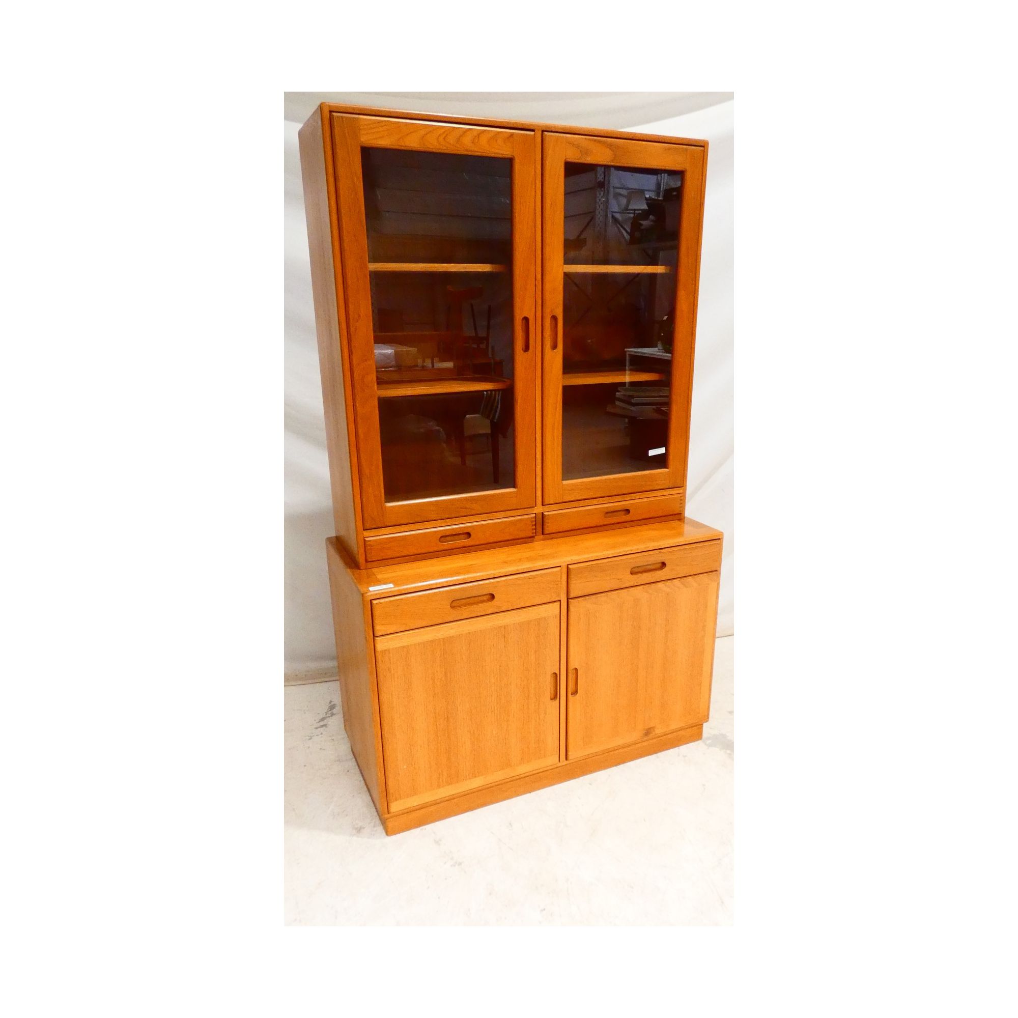 Benny WINDEN DANISA Danish Bookcase 2 Glass Doors 4 Drawers and 2 Doors Benny WINDEN DANISA Danish Bookcase 2 Glass Doors 4 Drawers and 2 Doors
