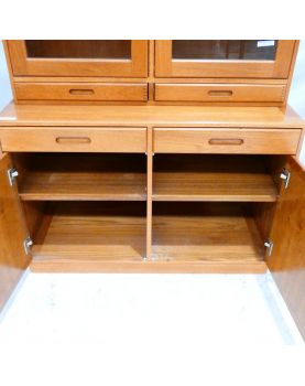 Benny WINDEN DANISA Danish Bookcase 2 Glass Doors 4 Drawers and 2 Doors