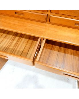 Benny WINDEN DANISA Danish Bookcase 2 Glass Doors 4 Drawers and 2 Doors